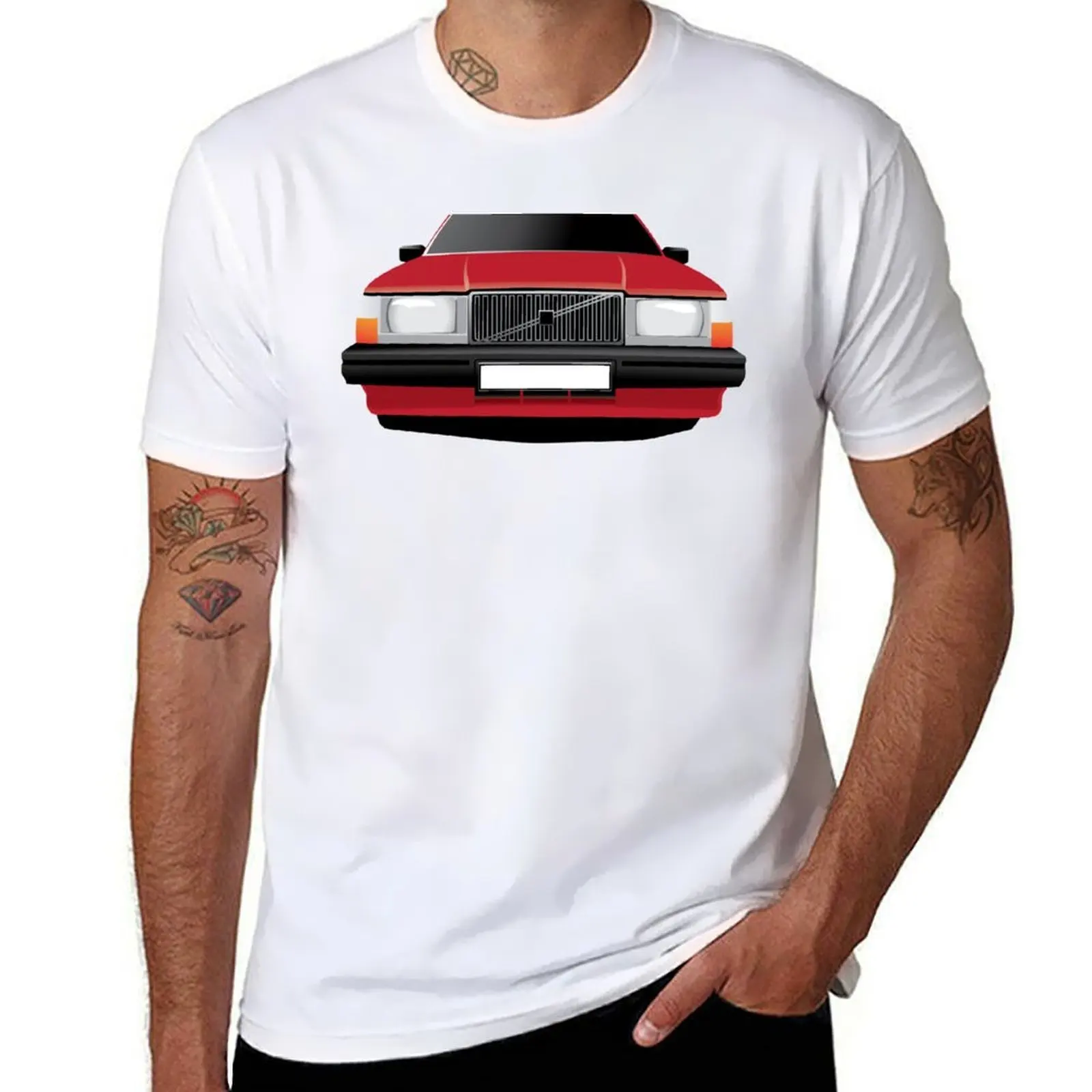 

V 740 GLE 16 - classic car - red T-Shirt t shirt for man 100 percent cotton printed t shirts for man T-Shirt