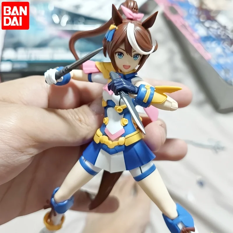 Bandai Original 30 Minutes Series 30ms From Uma Musume Pretty Derby Anime Figure Tokai Teio Joints Movable Action Cool Toy Gifts