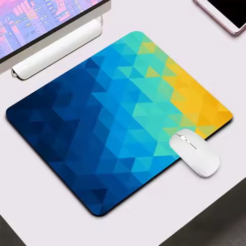 Vintage Geometric Design Small Gaming Mouse Pad Computer Mousepad Keyboard Pad Desk Mat PC Gamer Mouse Mat XXL Laptop Mausepad