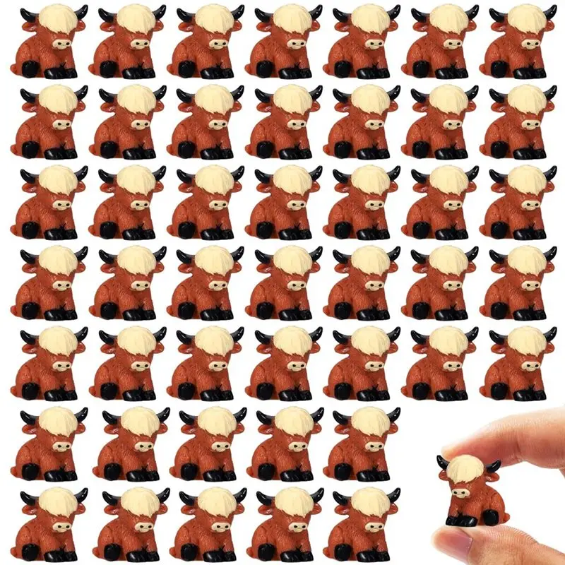 

ABSJ-фигурки коров, сказочные сады, миниатюрные пейзажи, микропейзаж, проекты «сделай сам», декоративные