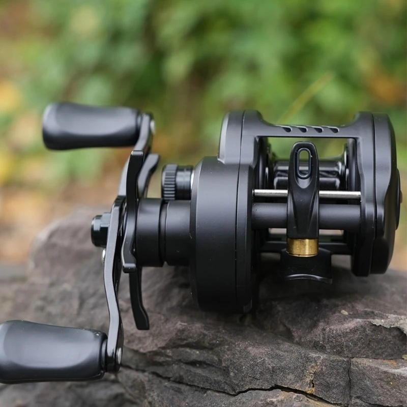  Colorful Baitcasting Fishing Reel Rustproof And Smooth Bearing Electromagnetic