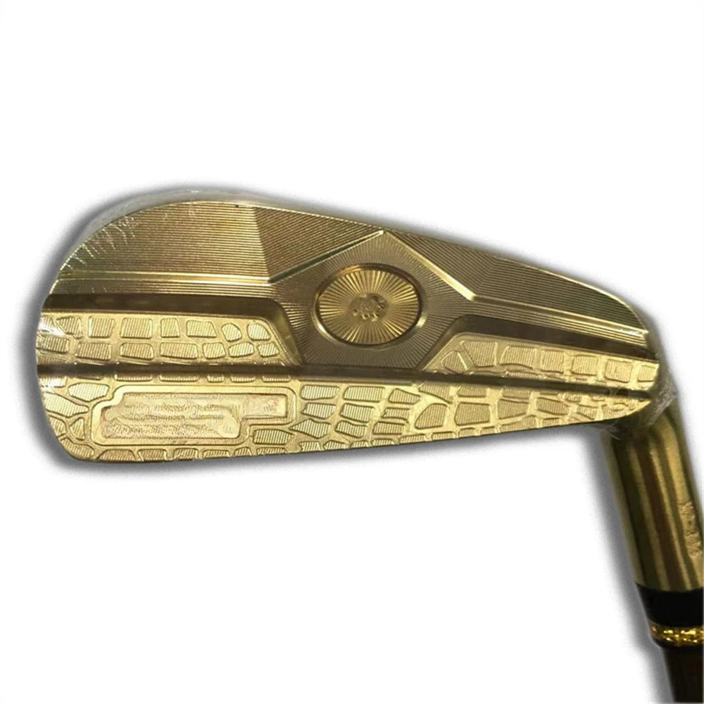 New Golf Irons I.H.A XP-306 hollow gold ferri da Golf gold 7pcs 456789p Steel o graphite golfclubs