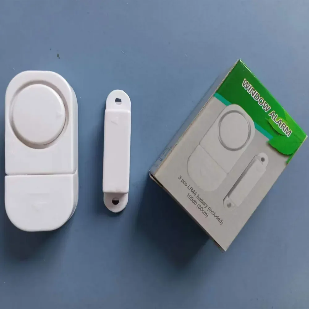 Door Window Sensor Independent Opening Magnetic Door Sensor 90db Wireless Security Alarm