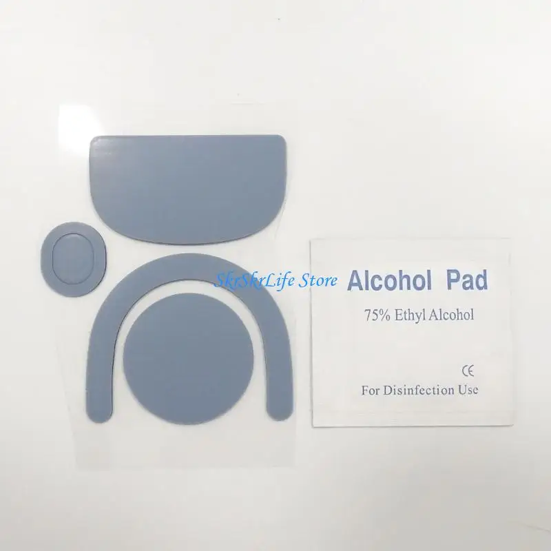 E65E 1SET Round Round Murved Mouse Mouse Mouse Skates Pad for Gprox Superlight 2 #4