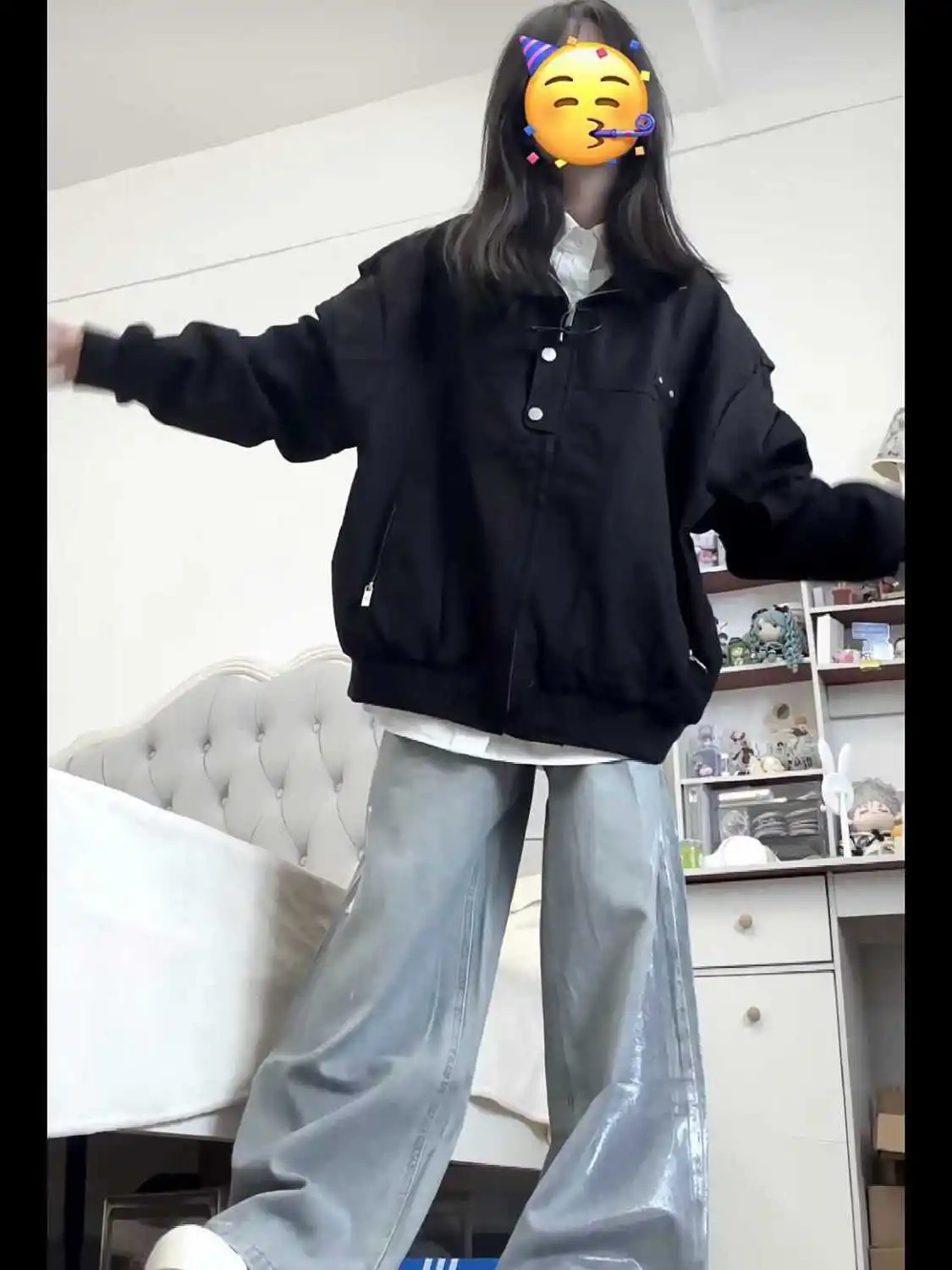 

Женские осенние куртки утепленные маленькие нежные альпинистские функциональные модные осенне-зимние полосатые куртки средней длины на пуговицах