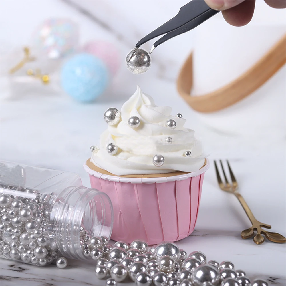 85 g goldener Perlen-Kuchenaufsatz für Geburtstag, Hochzeit, Valentinstag, Party, DIY-Kuchendekoration, nicht essbar, nur zur Dekoration – Detail 13