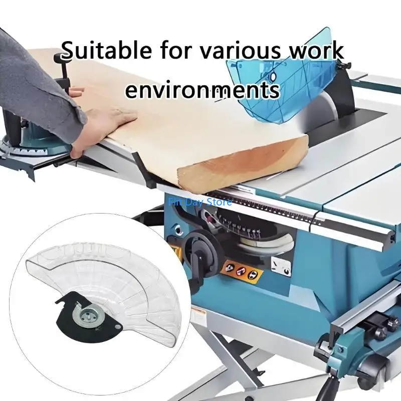 F92C Quality Transparent Cutter Guard For LS1040 Miter Sawss Practical Design Ensuring Precise Cut And Easy Installation