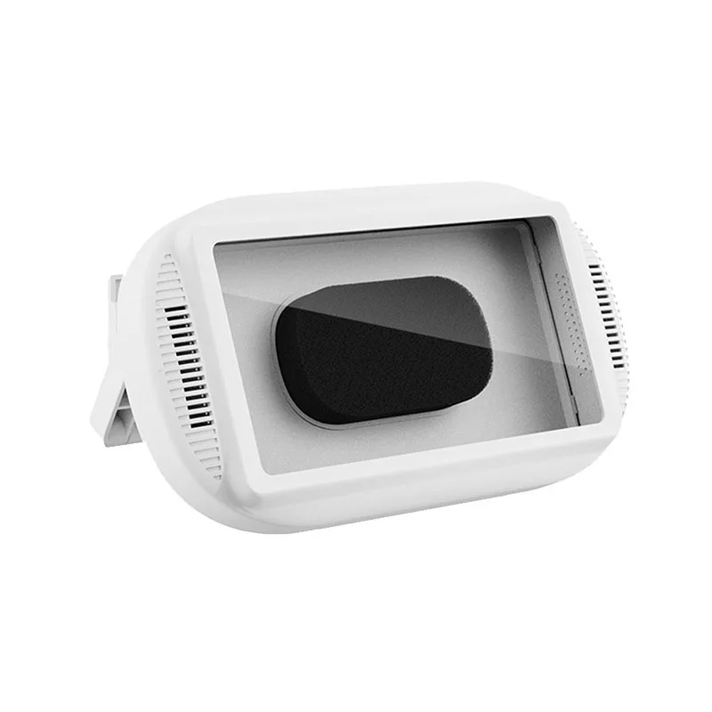 Shower Phone Holder With Speaker 360 Rotation, Wall Phone Mount For Shower Waterproof Anti Fog Shower Case For Phones