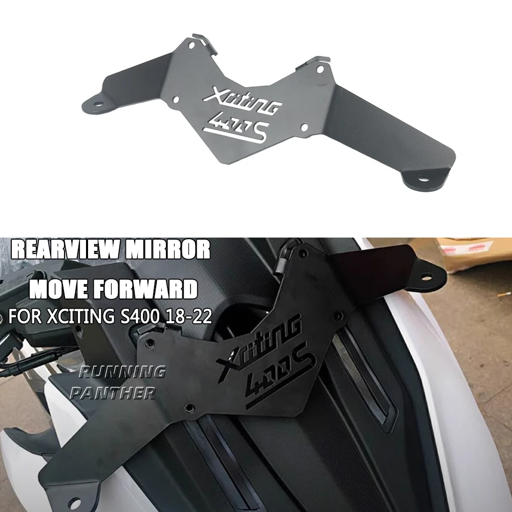 

Rearview Mirrors Motorcycle Windshield Bracket Fix Front Stand Rear View Mirror For KYMCO 400 XCITING S400 2018-2022