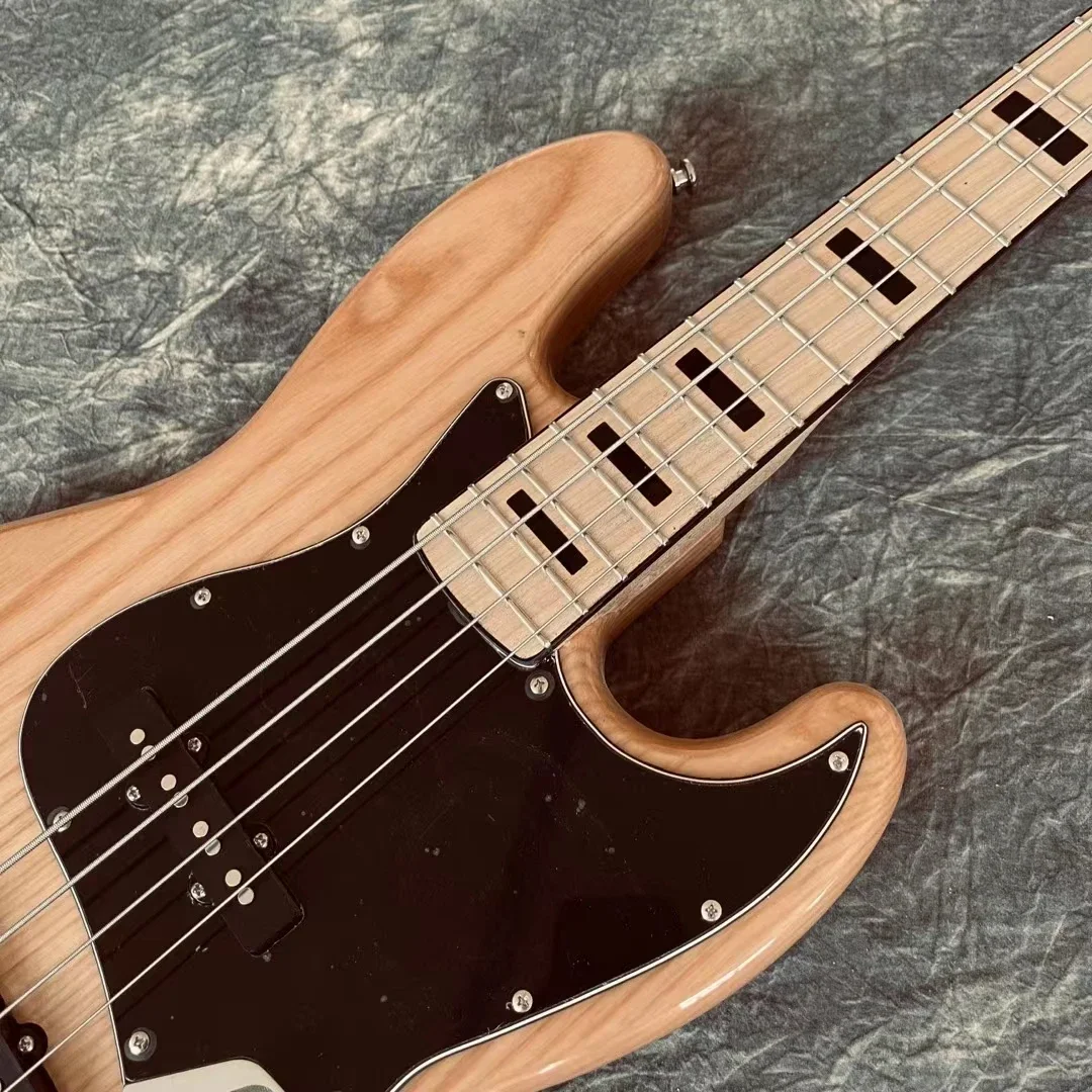 Solid Ashwood high quality electric bass guitar