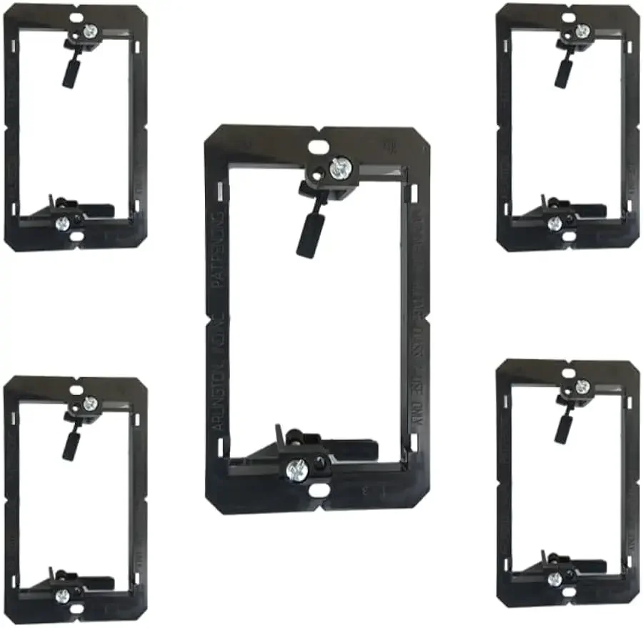 

Низковольтный монтажный кронштейн из 5 частей, одногрупповая настенная панель, универсальный кронштейн настенной панели, для нижней коробки RJ145