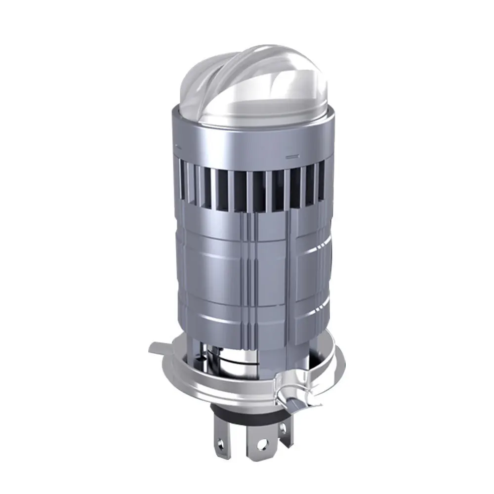LED headlights for automobiles and motorcycles, high-brightness focusing lens M01F non-destructive installation of integrated