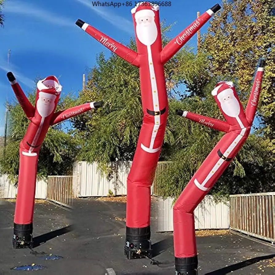 Sky Air Inflatable Flying Dancing Man Advertising Tube Model with Blower for Outdoor Parties and Events Christmas Theme