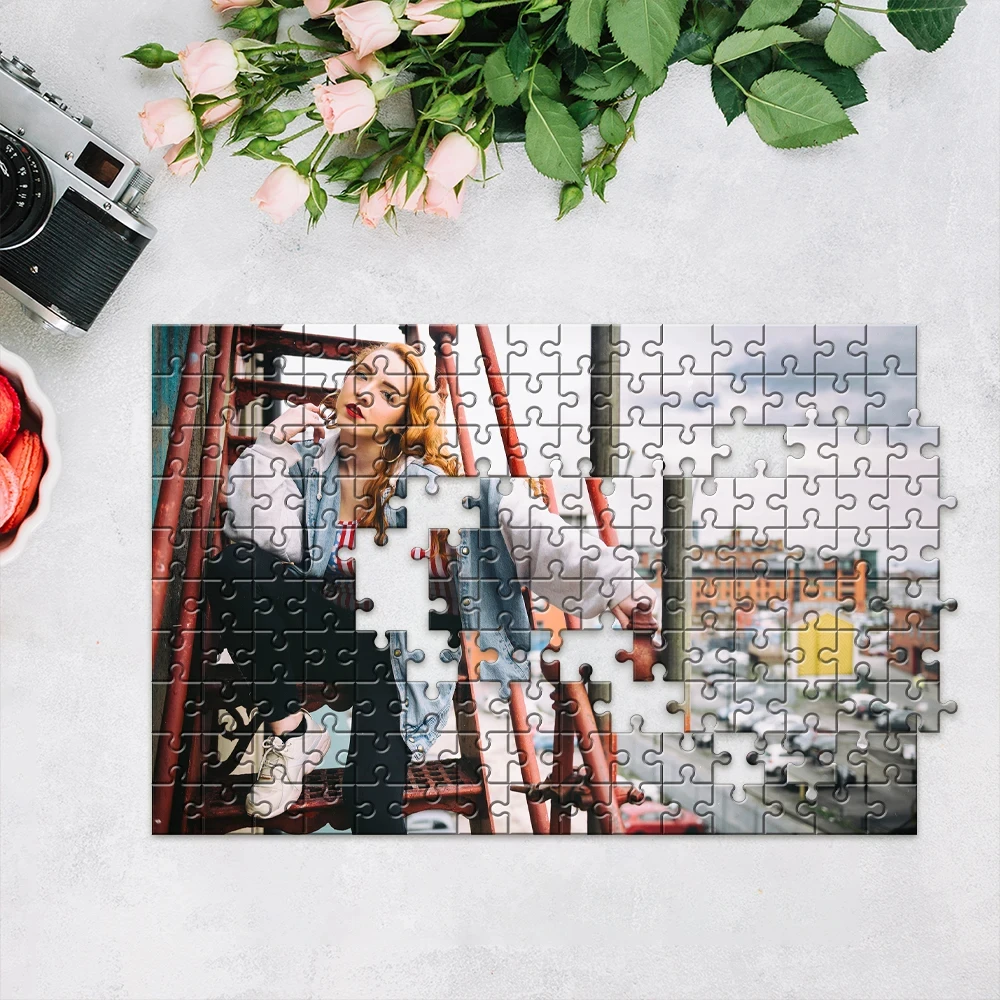 

Custom Photo Puzzle Personalized Birthday Gift for Family And Friends Customizable Brain Teaser
