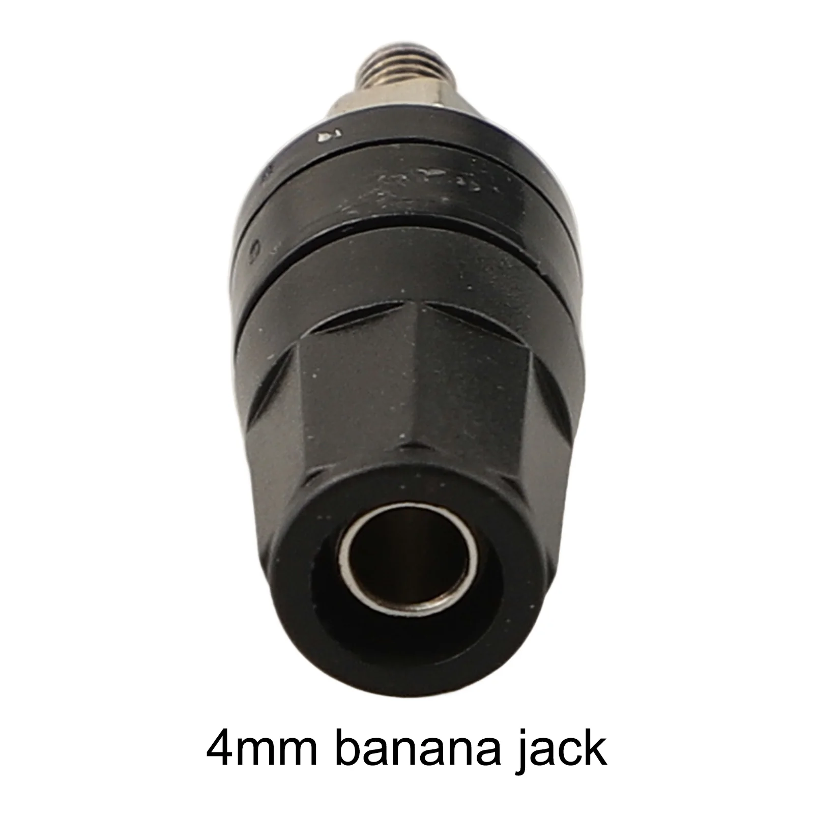 DIY Electronics Banana Socket 4mm Connector Superior Performance 37.5mm Length ABS Plastic Shell For DIY Connections