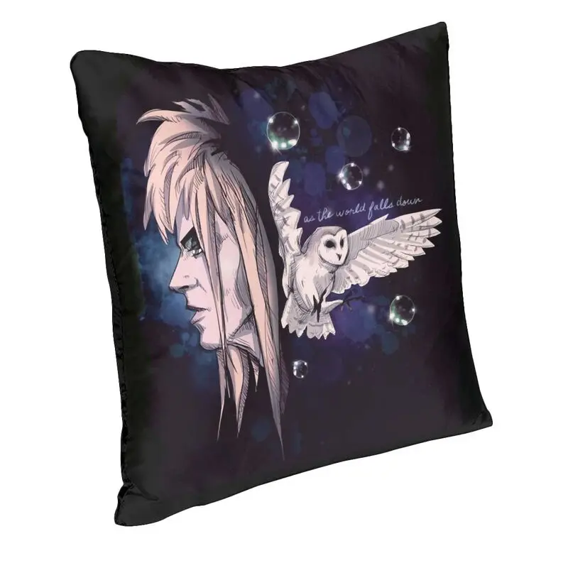 Nordic Labyrinth Goblin King Movie Halloween Christmas Sofa Cushion Cover Soft Pillow Case Bedroom Decoration Pillowcase