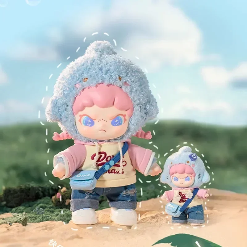 

TNTSPACE DORA Sharky Lala Girl Vinyl Pendant Anime Action Figure Guess Bag Ornament Figurines Home Decor Desktop Dolls Model