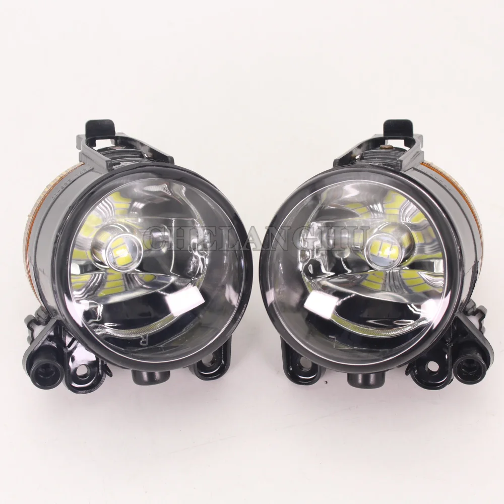 Światła samochodowe do VW Golf 5 V MK5 R32 2004 2005 2006 2007 2008 2009 Car-styling Przednie światła przeciwmgielne LED / Osłona grilla / Przewody — zdjęcie 3