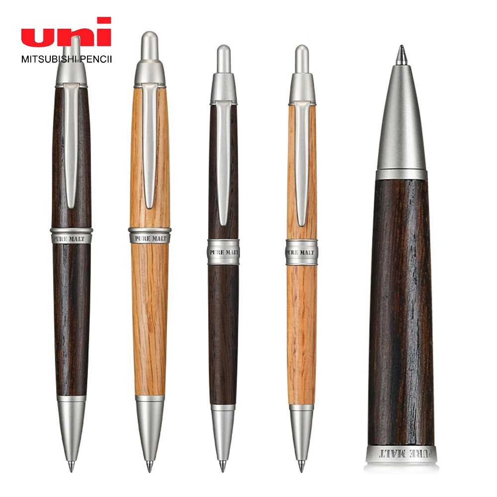 

Японская ручка Mitsubishi из натурального дуба, шариковая ручка с толщиной, может заменить стержень с водной сердцевиной, подходит для офиса и студентов