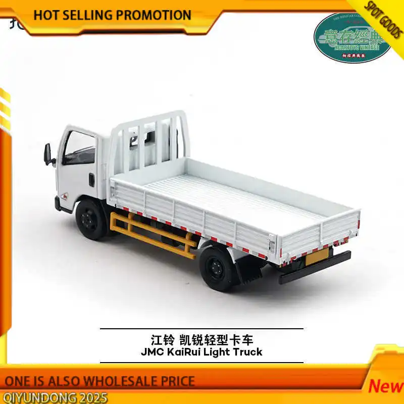 2025 Xcartoys 1:64 échelle Jiangling Kairui camion léger alliage voiture modèle Miniature partagé vélo Transport Collection affichage jouet