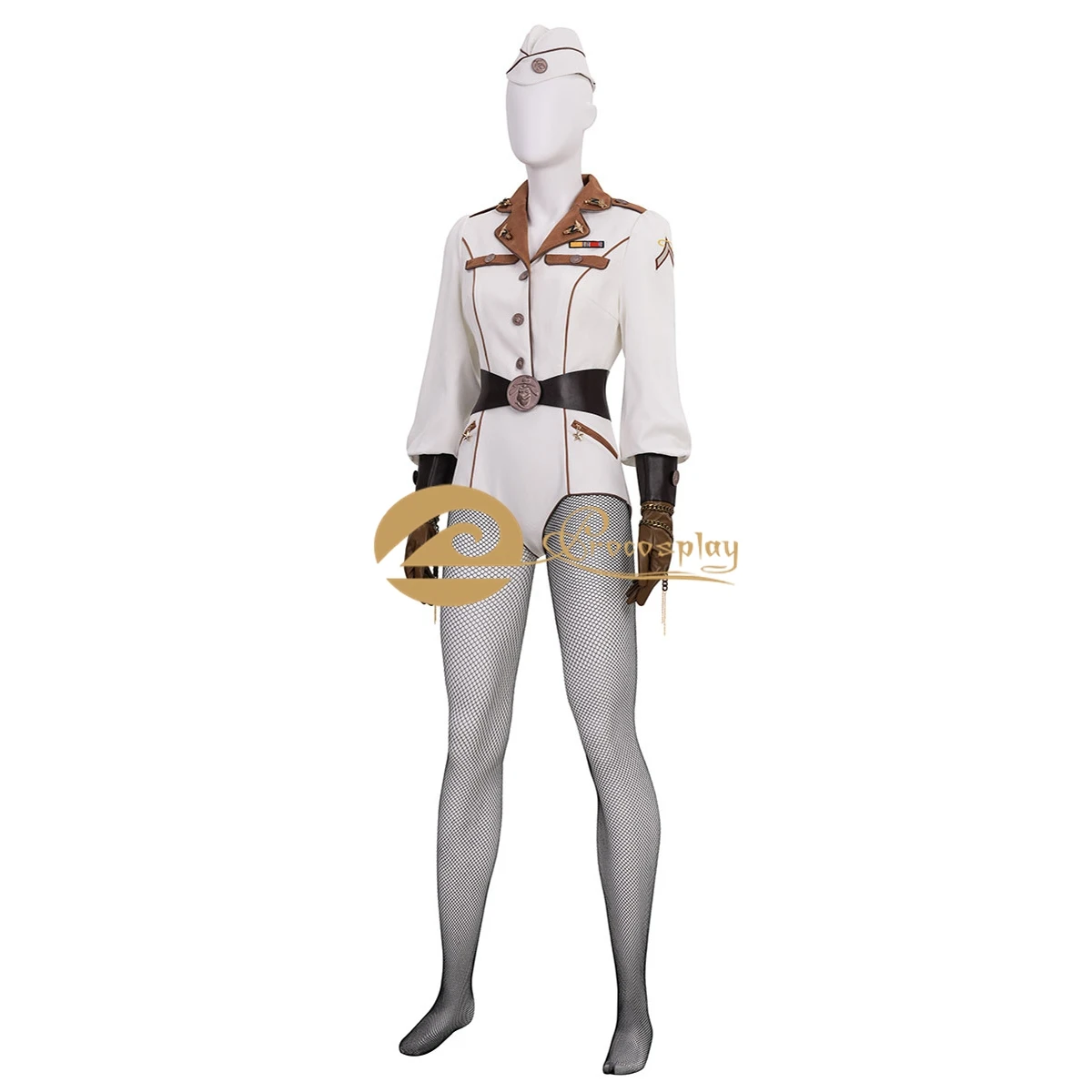 Private Angel Cosplay Costume Jumpsuit Outfit for Women Role Play view 2