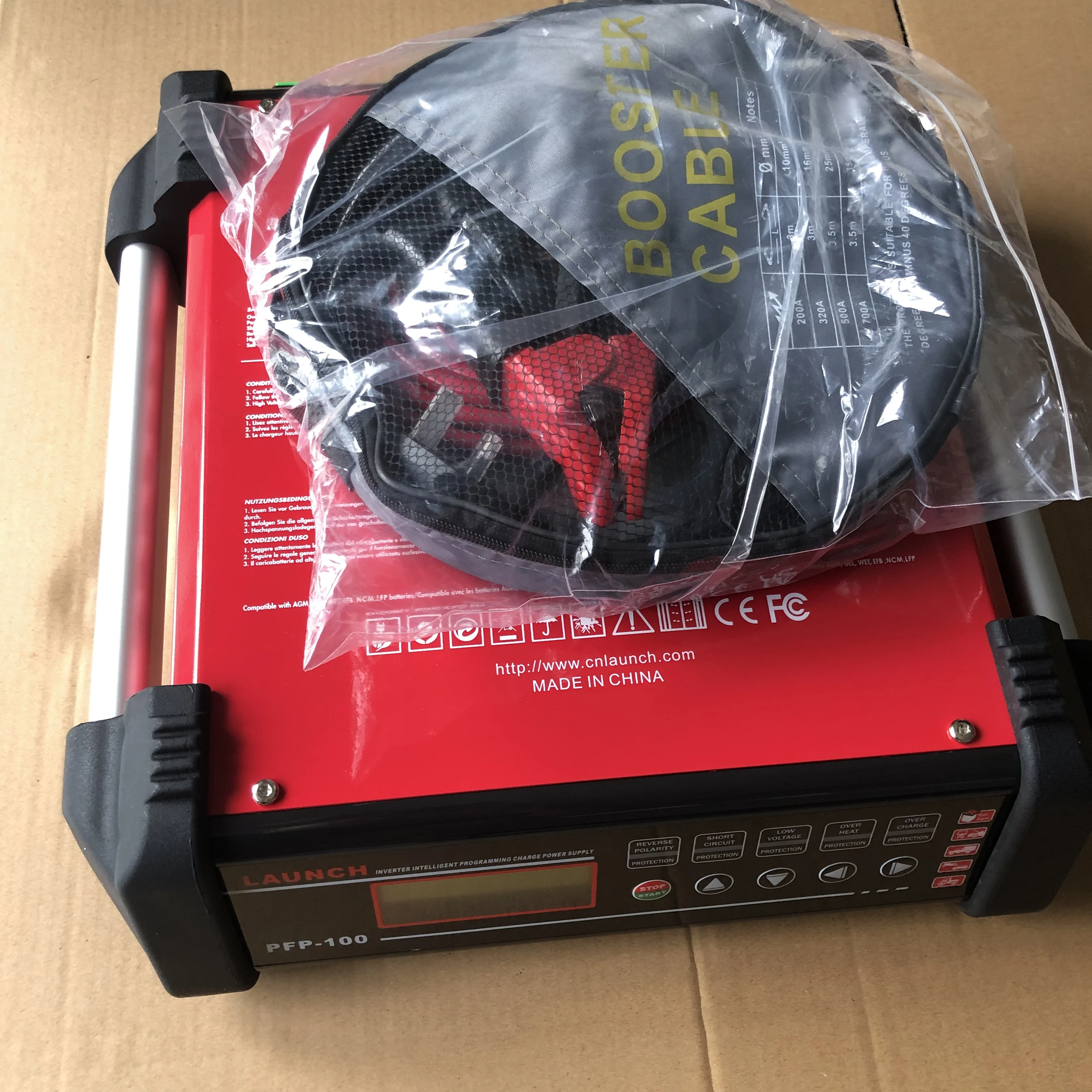 

New For Launch PFP-100 ECU Programming Power Supply And Battery Charger PFP100 - Automotive Diagnostic Tool Accessory