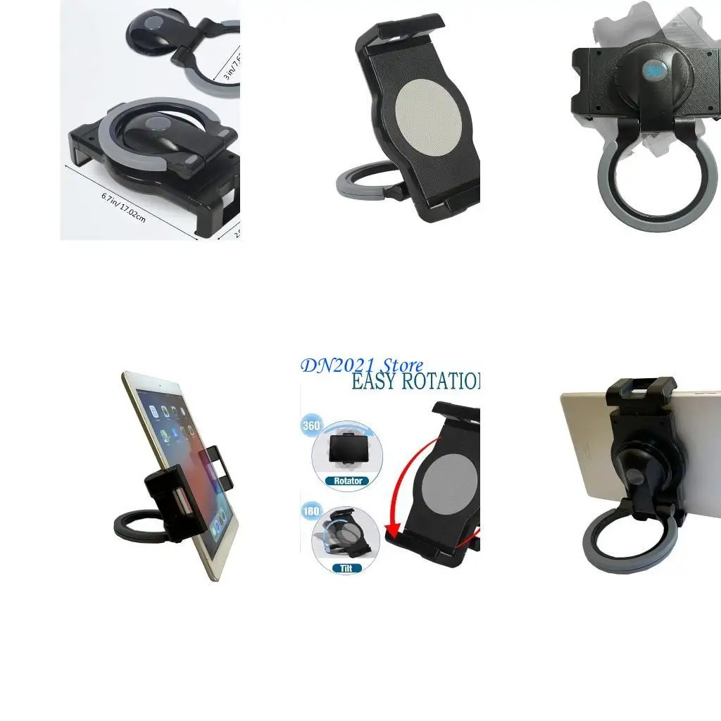 

F3KE складной держатель держателя таблеток 360 ° вращение для 7,9-12,9 дюйма таблетовой подставки