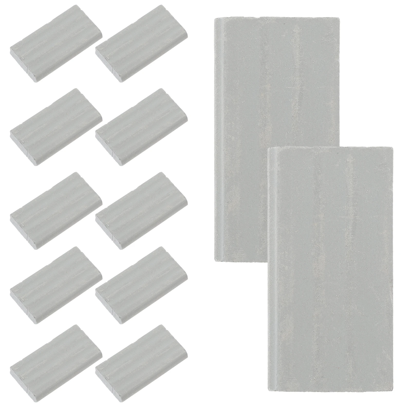 

50 Pcs Garden Bricks Simulated Accessories Mini for Crafts Building Sand Table Model