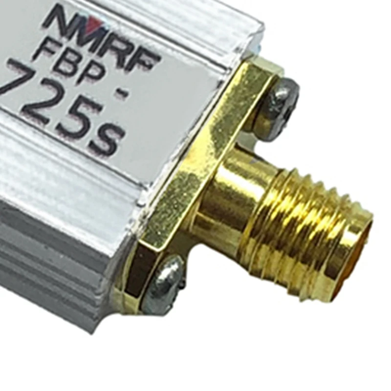 SMA Interface Bandpass Filtro, FBP-725S SAW, 45MHz Bandwidth, 1DB Bandwidth, 703-748MHz