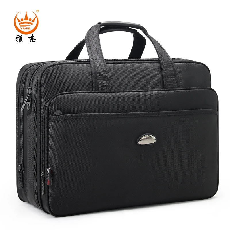 Large Capacity Briefcase Bag Men Business Bag 17 inch Laptop Bag Shoulder Bags Canvas Handbags Notebook Bag Messenger Bags Work