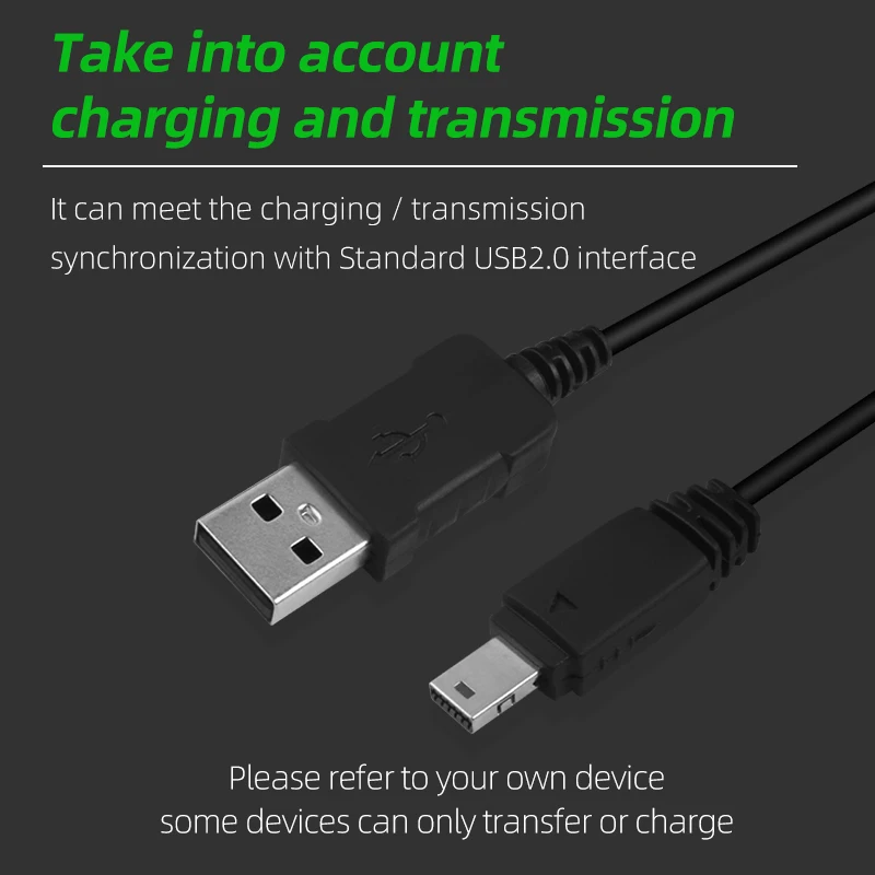 USB Power Cable to 12pin Data Cable for Sony Casio Camera EX-Z2300 EX-FH20 EX--FH25 EX-FH100 EX-Z1050 EX-Z1080 EX-Z2000 EX-Z2200