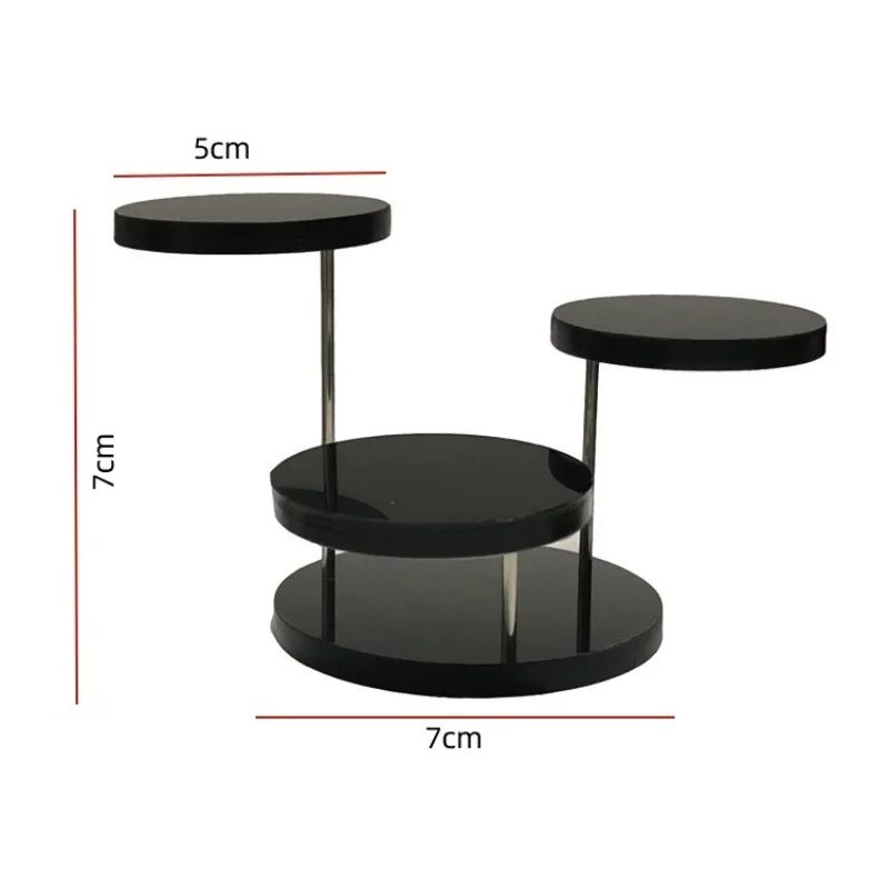 3 Layers Selling Fashion Temperament High-grade Sense of Acrylic Jewelry Display Stand/Multi-layer Round Cake and Dessert Rack