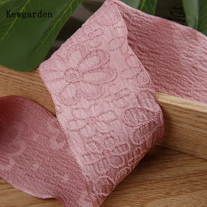 

Kewgarden 50 мм 2 "Цветочная лента DIY Банты для волос Аксессуары Шляпа ручной работы Одежда Материалы для рукоделия Подарочная цветочная упаковка 10 ярдов