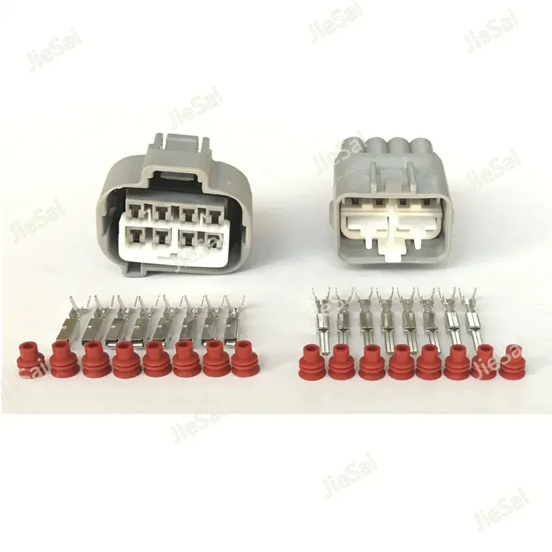 8 Pin MG641319 MG651308 90980-10896 Auto Connector Reversing Radar Socket PDC 7282-7080-40 7283-7080-40