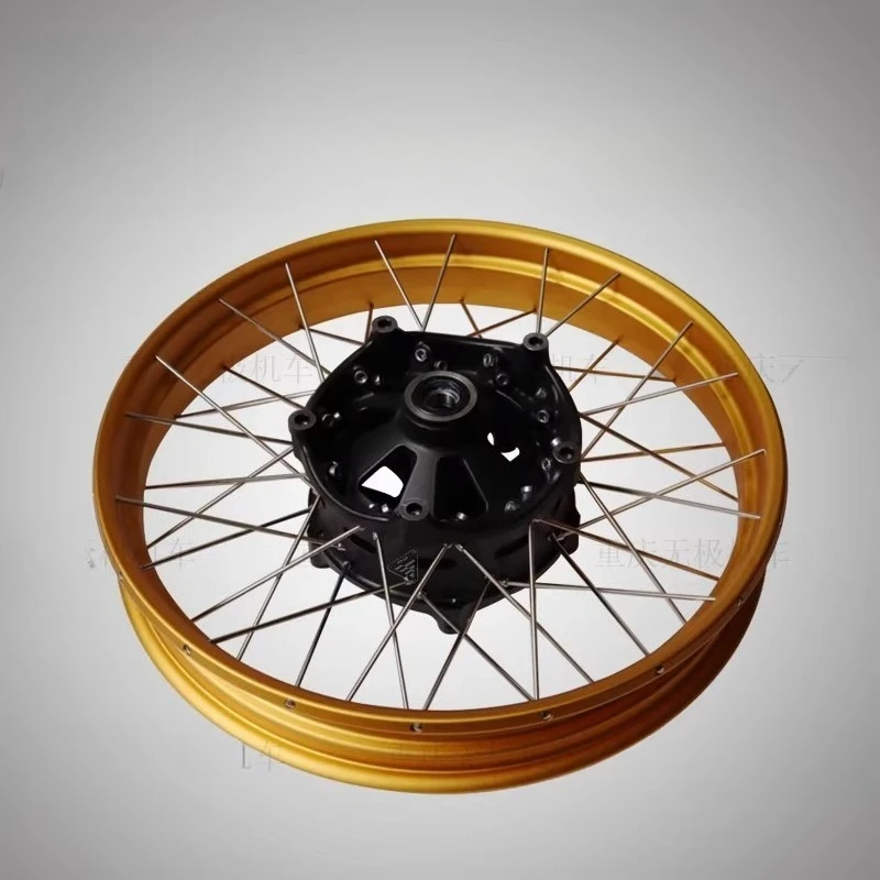 

525DSX DS525X Darth Vader Road Field Edition Original Spokes Front and Rear Hubs Wheel Rims Steel Rims