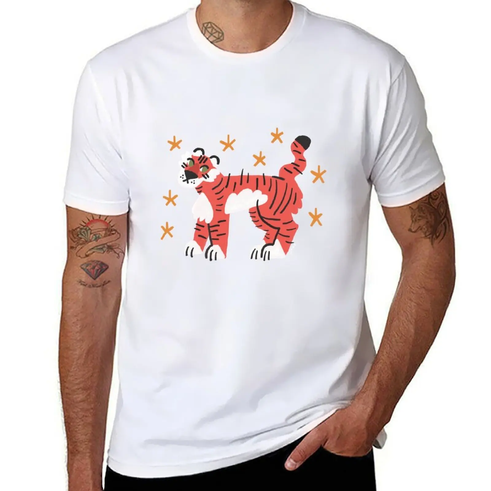 

It's the Year of the Tiger! T-Shirt men t shirt cotton 100% t shirts for man cotton funny T-Shirt
