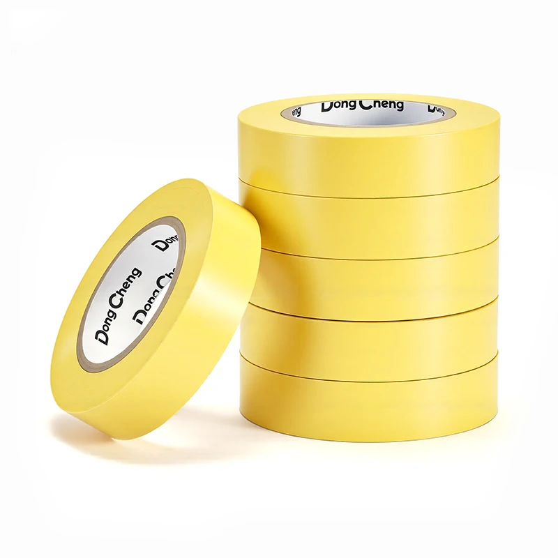 Zelfklevende elektrisch isolerende PVC-tape Hittebestendige draadbeschermingstapes Temperatuurbestendige elektrische isolatietape