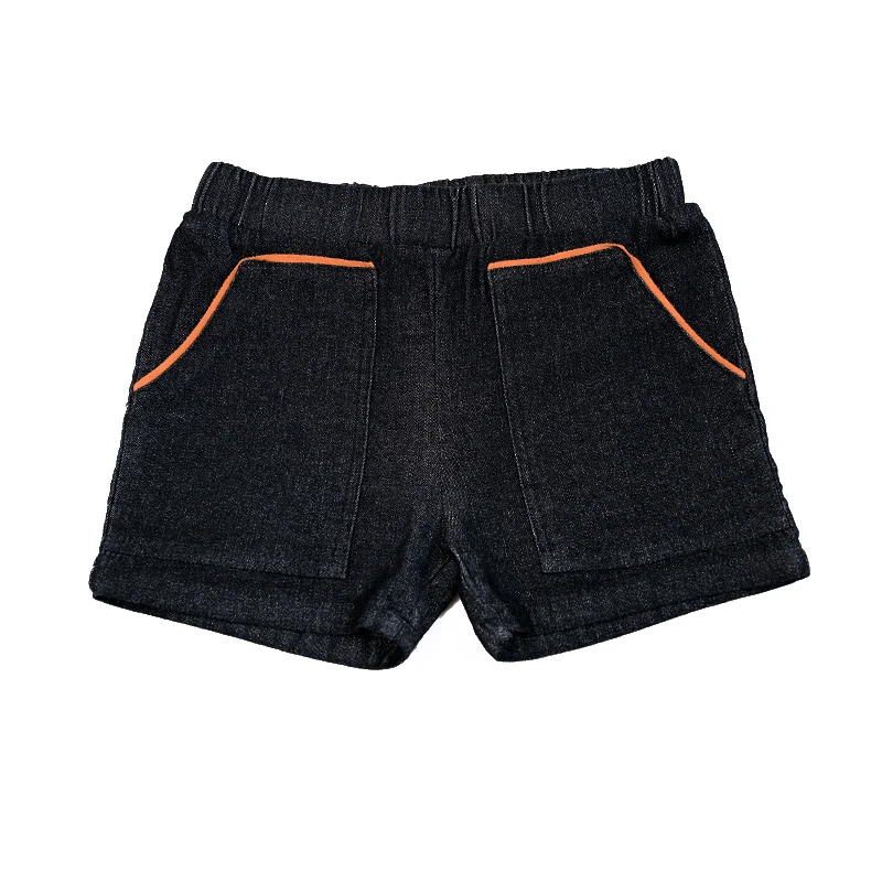 The Black Denim Collection – Boy Shorts