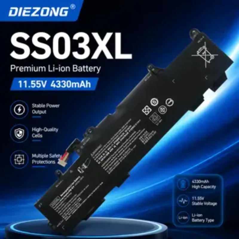 SS03XL 4330mAh Battery for HP EliteBook 730/735/740/745/755/830/840/846 G5 ZBook 14u G5 Compatible with HSN-I13C-4, HSN-I13C-5