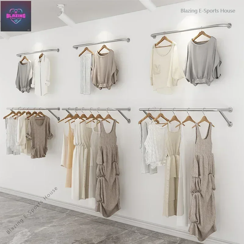 Dress Hanging Coat Racks Rail Indoor Open Luxury Clothes Space Saving Coat Racks Minimalist Arara De Roupa Hallway Furniture