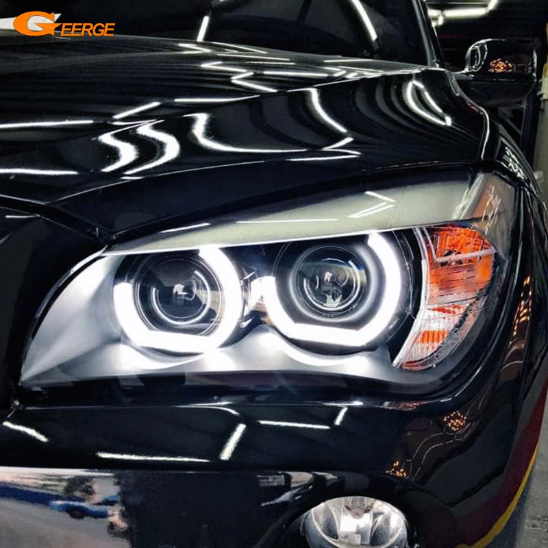 

For BMW X1 E84 F48 Ultra Bright DTM M4 Style Led Angel Eyes Kit Halo Rings Day Light Refit Car Accessories