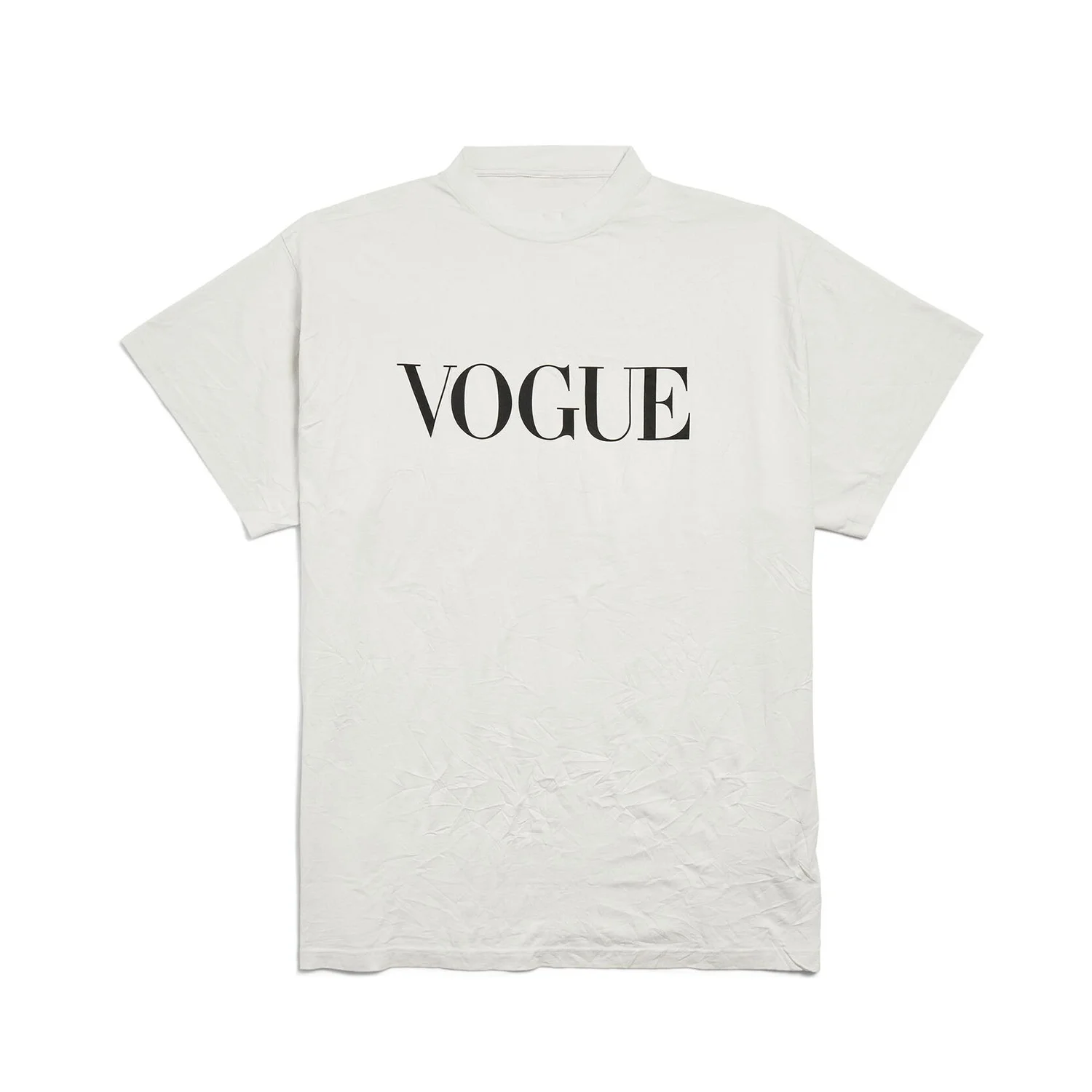 2024 Paris Vogue Slogan Family Wear T-Shirt Fit Oversized In Faded White/Gray/Pink Jersey New Arriavl Summer Outdoor Baby Tee
