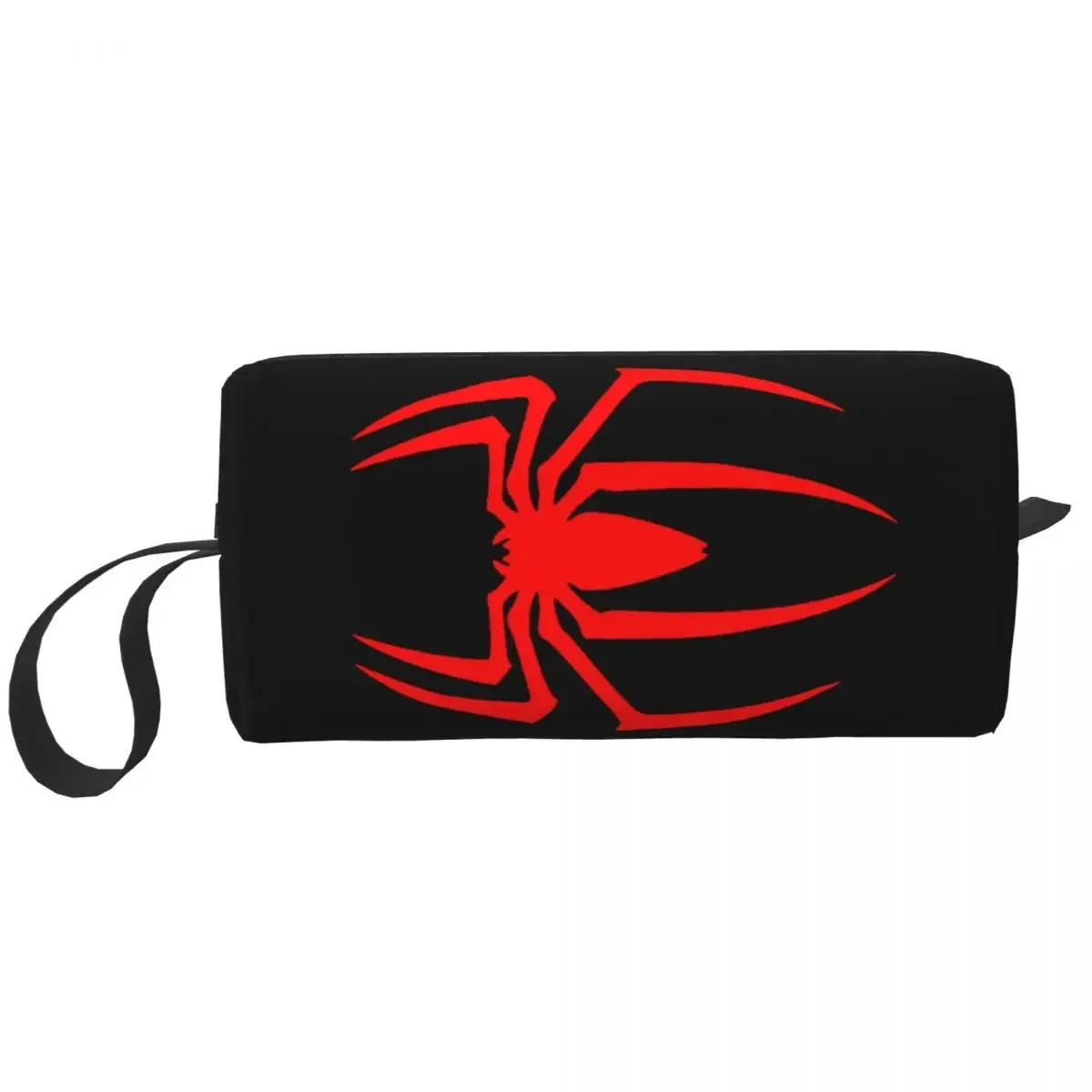 Custom Spiderman Cartoon Superhero Travel Cosmetic Bag Women Makeup Toiletry Organizer Ladies Beauty Storage Dopp Kit