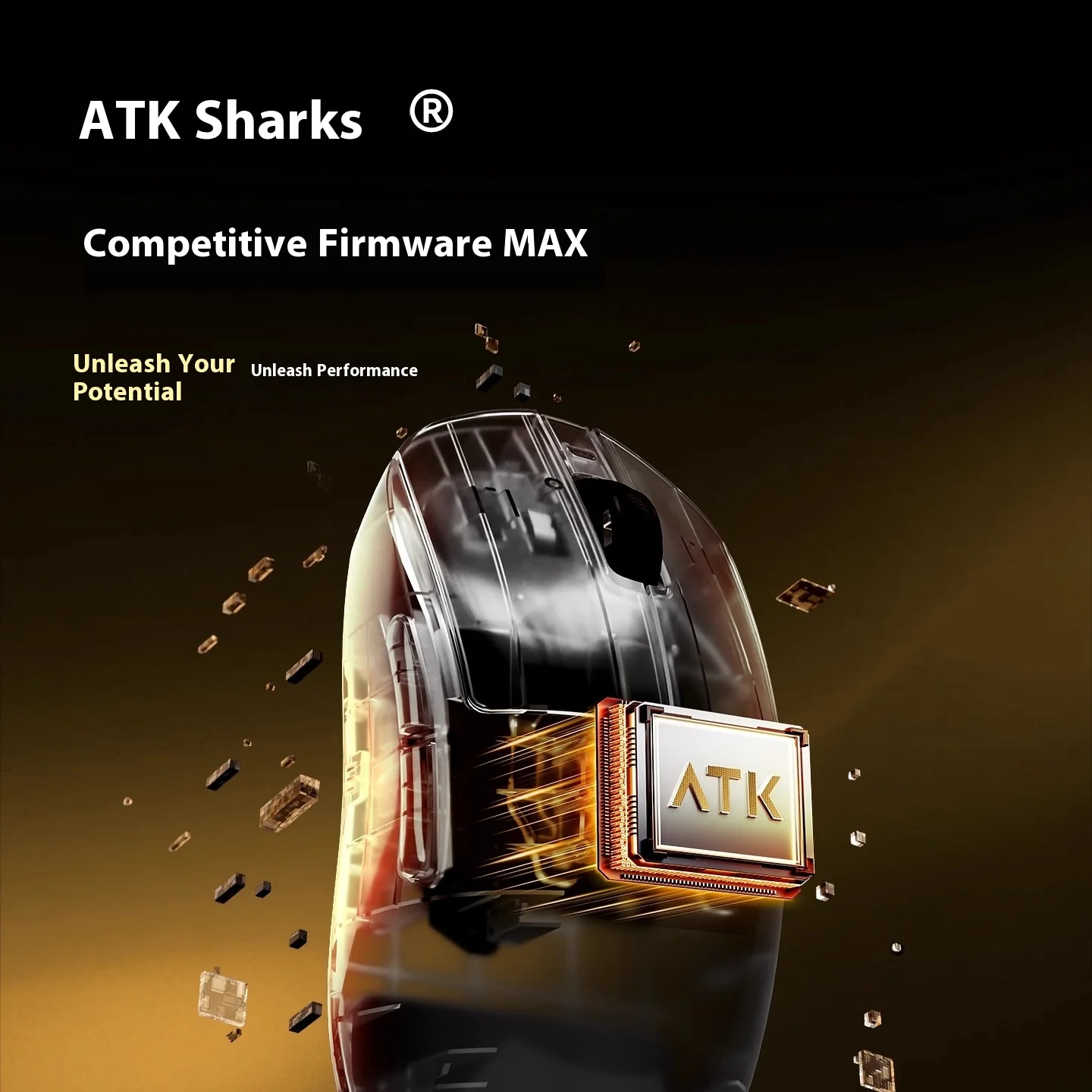 ATK A9 Ultimate ماوس لاسلكي إصدار رئيسي PAW3950UItra 53gUltra خفيف الوزن مريح لعبة E-sports Mice PC ملحقات مخصصة