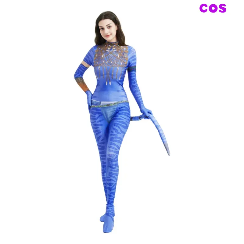 Z Косплей Костюм Аватара Женский Рождественский комбинезон для маскарадной вечеринки и Хэллоуина Боди Одежда из фильма Путь Ват Z Косплей Костюм Аватара Женский Рождественский комбинезон для маскарадной вечеринки и Хэллоуина Боди Одежда из фильма Путь Ват