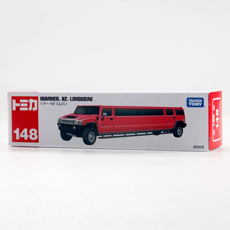 TAKARA TOMY-Modèle de voiture Tomica Hummer H2 pour enfants, berline de luxe, modèle de véhicule à moteur, mini voiture en alliage moulé sous pression, version arc-en-ciel, jouet cadeau