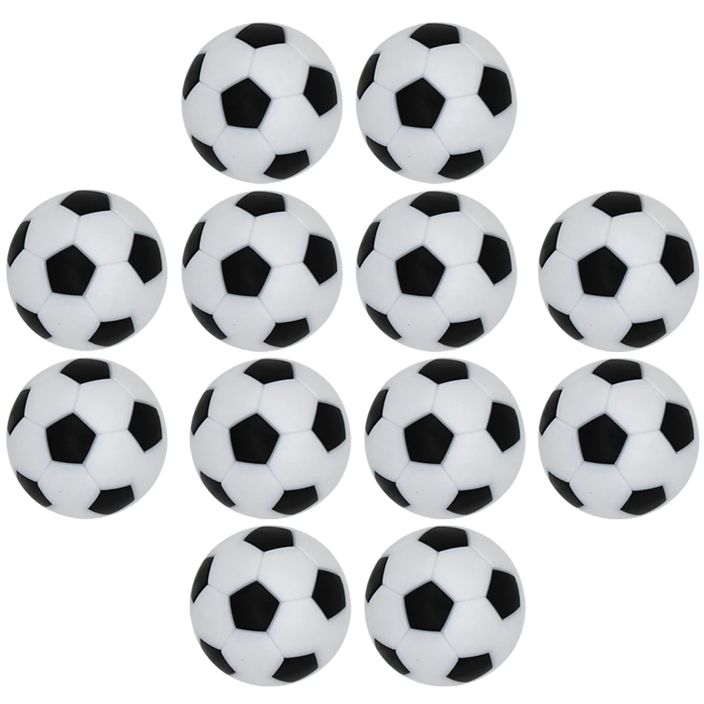 12 Pcs Mini Table Football Foosball Replacement Adult Footballs Desk Game Accessories Soccer Supplies