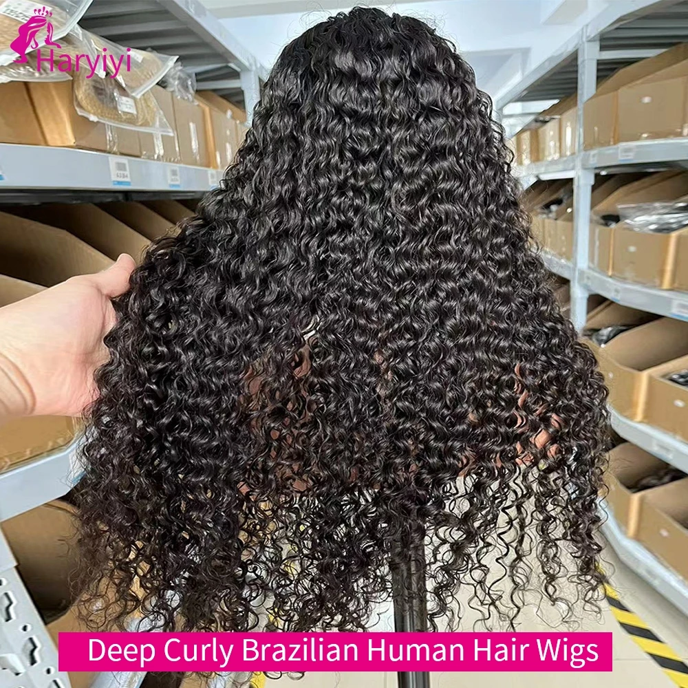 Curly Human Hair Wig 13x4 Perruques Cheveux Humains Burmese Curly Human Hair Wigs Perruque Bouclée Cheveux Humain 250% Densité Wigs Human Hair Perruque Bouclée Haut Qualité Demi Perruques Bouclées Livraison 3 Jours