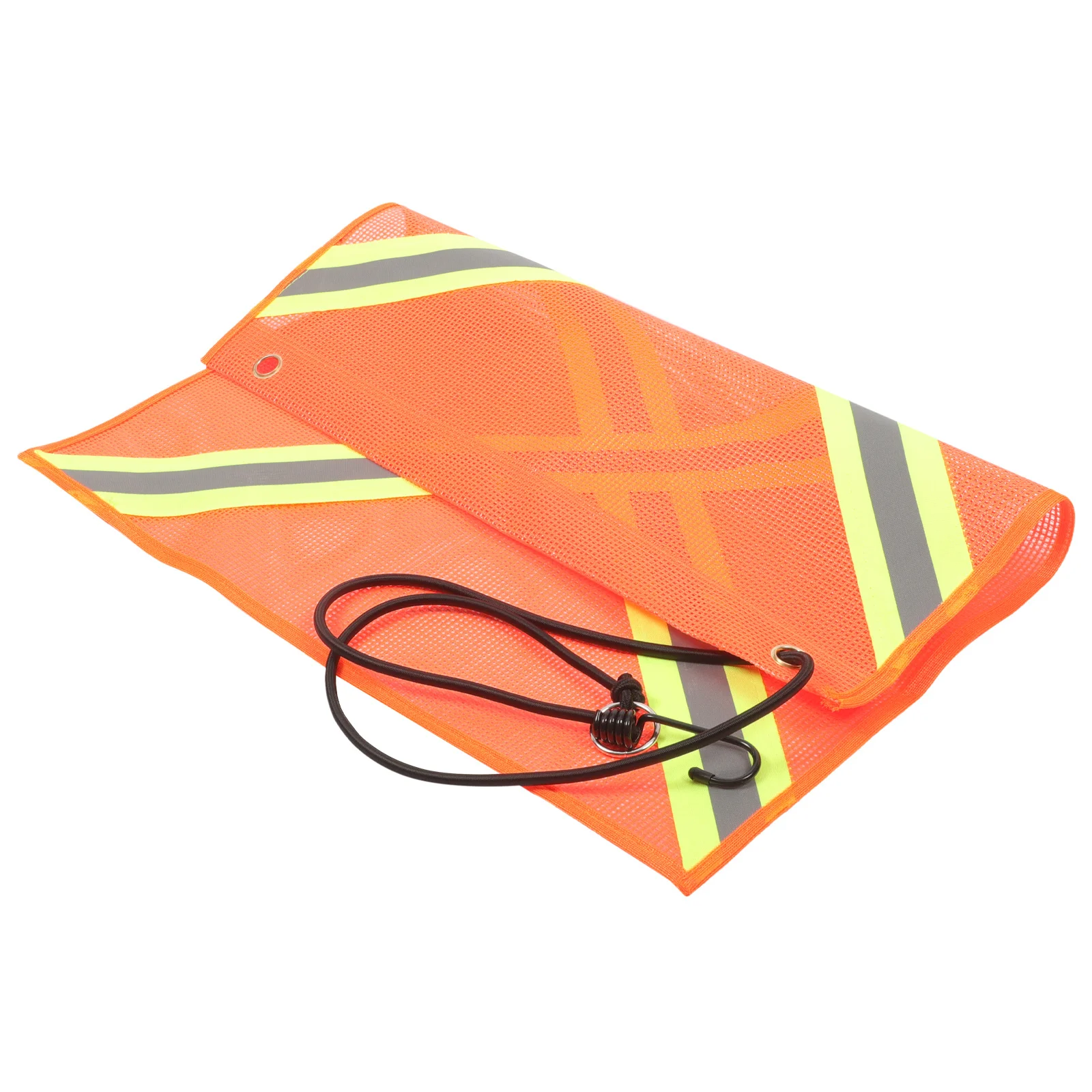 Reflective Night Safety Car Mesh Signal Flag For Atv Truck Trailer Rear End Enhanced Visibility Waterproof Traffic