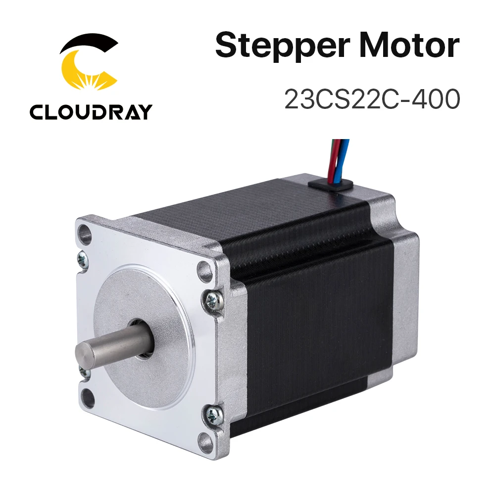 Nema 23 Stepper Motor Driver 57mm 2 Phase 220Ncm 4A Stepper Motor 4-lead  Cable for 3D printer CNC Laser Grind Foam Plasma Cut